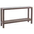 Calum Console Table in Natural Wire Brushed Mango Wood