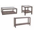 Calum Console Table in Natural Wire Brushed Mango Wood