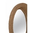 Regatta Engineered Wood Wall Mirror with Natural Jute Rope Frame