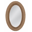 Regatta Engineered Wood Wall Mirror with Natural Jute Rope Frame