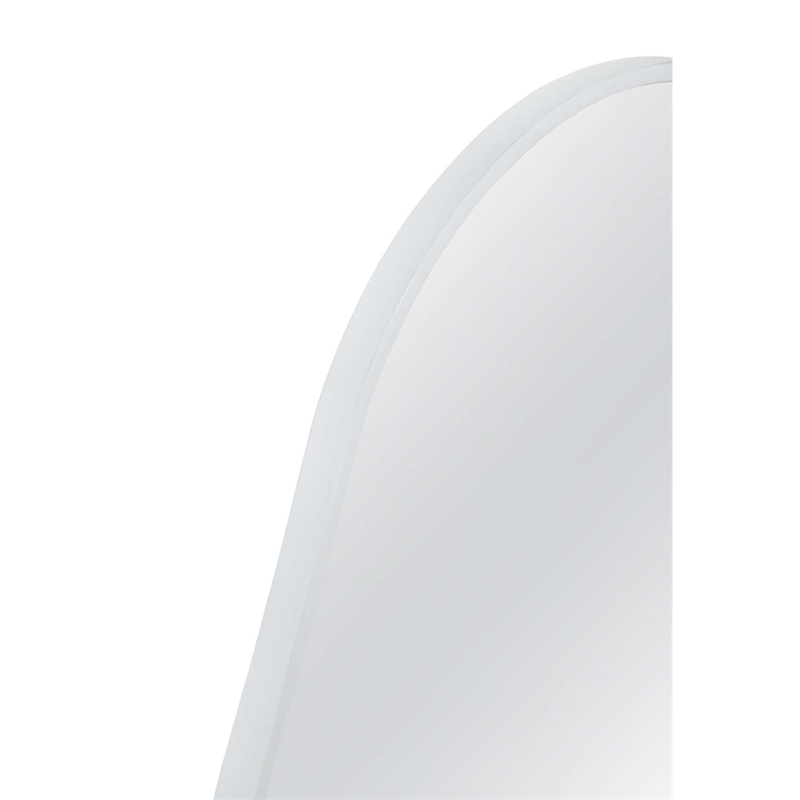Bassett Mirror Ash Asymmetrical Wall Mirror in White
