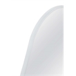 Bassett Mirror Ash Asymmetrical Wall Mirror in White
