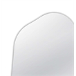 Bassett Mirror Ash Asymmetrical Wall Mirror in White