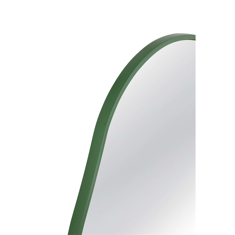 Bassett Mirror Azalea Asymmetrical Wall Mirror in Green