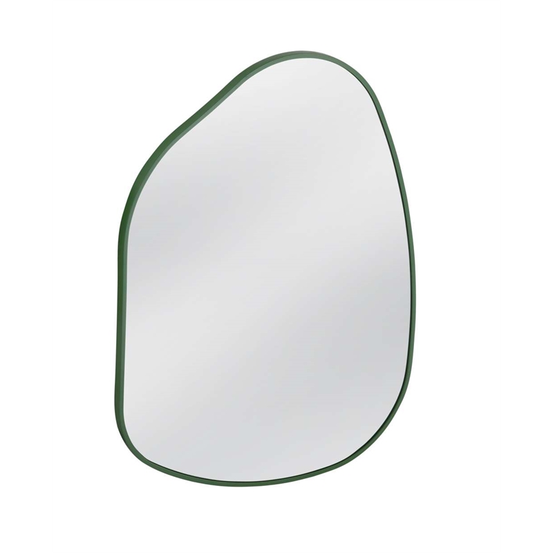 Bassett Mirror Azalea Asymmetrical Wall Mirror in Green