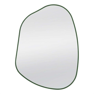Bassett Mirror Azalea Asymmetrical Wall Mirror in Green
