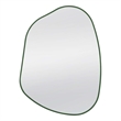 Bassett Mirror Azalea Asymmetrical Wall Mirror in Green