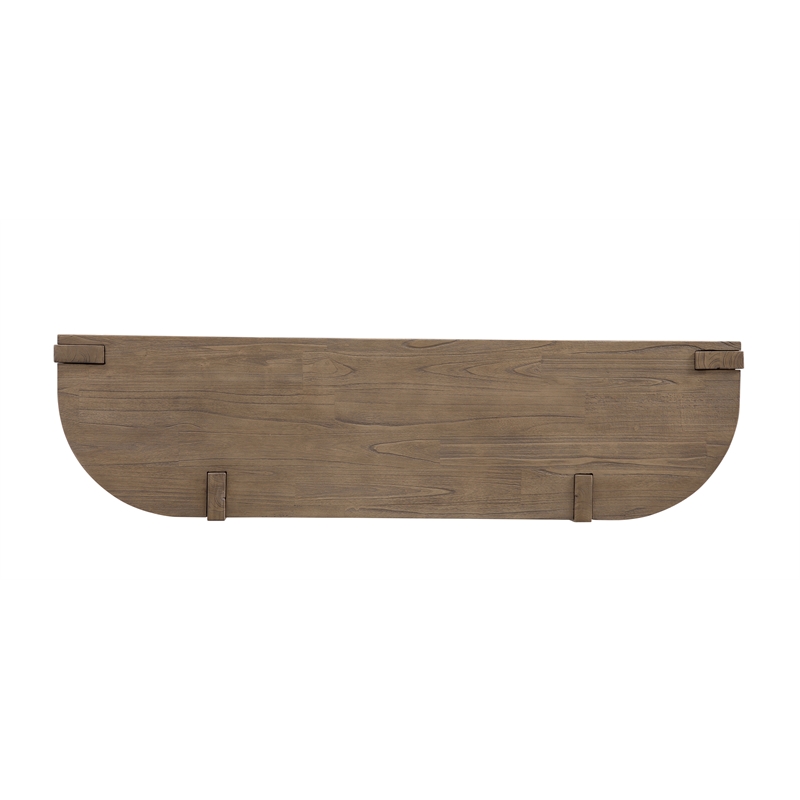 McGuire Console Table in Natural Mindi Wood