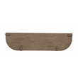 McGuire Console Table in Natural Mindi Wood