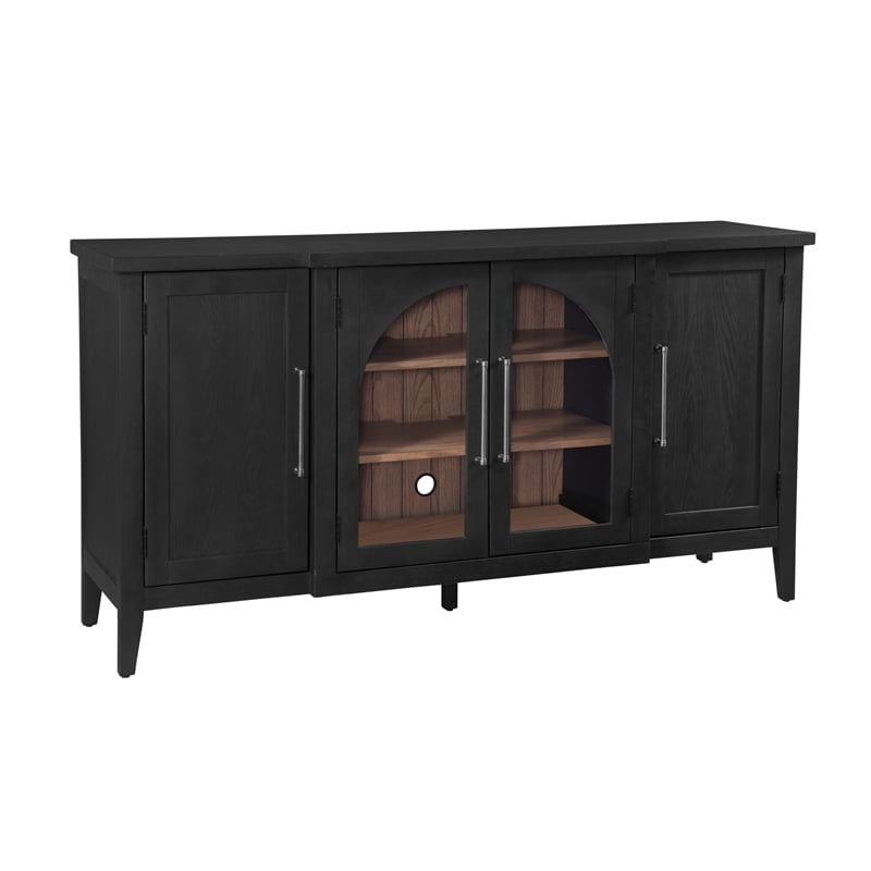 Fynn Server in Black Wood