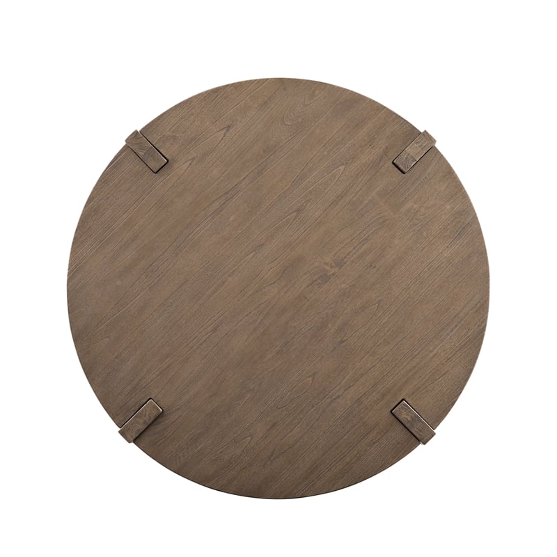 McGuire Cocktail Table in Natural Mindi Wood