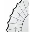 Stringer Wall Mirror with Clear Mirrored Glass Frame