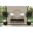 Kali Iron Sideboard in Black Metal