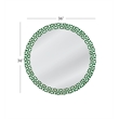 Alanis Wall Mirror in Green Resin