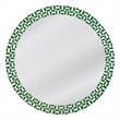 Alanis Wall Mirror in Green Resin