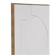 Gold Fabric Lonious Wall Art Modern Glam Textured
