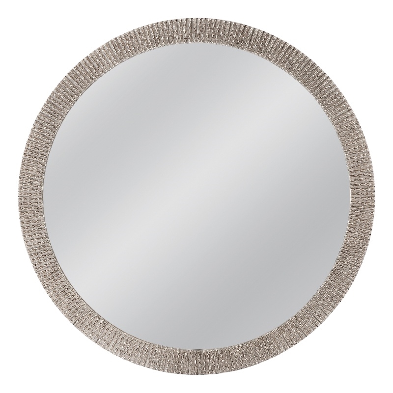 Beatrice Wall Mirror in Silver Resin
