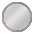 Beatrice Wall Mirror in Silver Resin