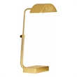 Golden Desk Lamp in Brass Metal