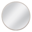 Bechet Wall Mirror in White Wood