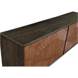Keir Two Tone Server in Natural Wood