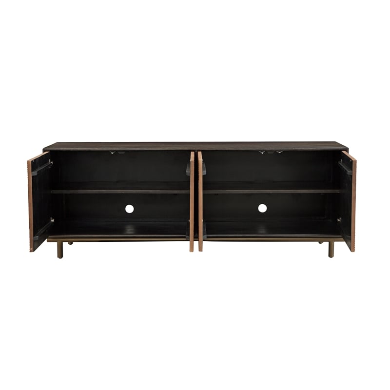 Keir Two Tone Server in Natural Wood