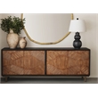 Keir Two Tone Server in Natural Wood
