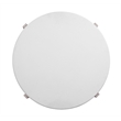Bali Round Modern Cocktail Table in White Wood