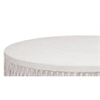 Brewer Coastal Accent Cocktail Table in White Wood