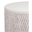 Brewer Coastal Accent Cocktail Table in White Wood