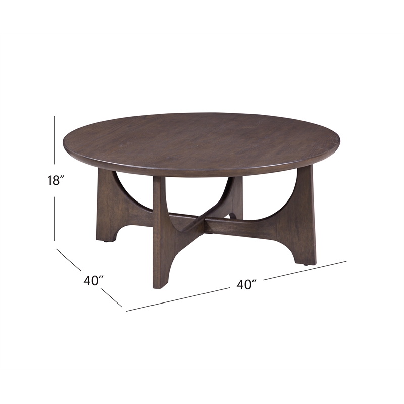 Dunnigan Brown Oak Coffee Table