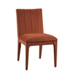 Brianne Rust Dining Chair in Modern Wood