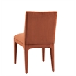 Brianne Rust Dining Chair in Modern Wood