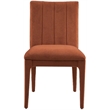 Brianne Rust Dining Chair in Modern Wood