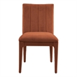 Brianne Rust Dining Chair in Modern Wood