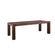 Walsh Farmhouse Dining Table in Natural Wood