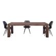 Walsh Farmhouse Dining Table in Natural Wood