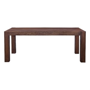 Walsh Farmhouse Dining Table in Natural Wood
