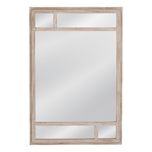 Loudon Wall Mirror in White Wash