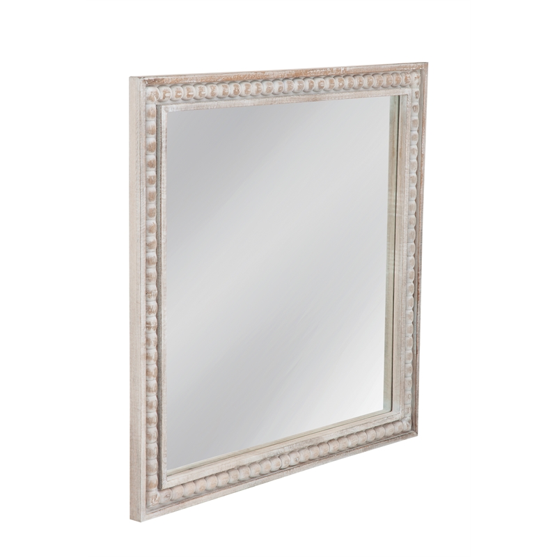 Cappi Wall Mirror in White Wash