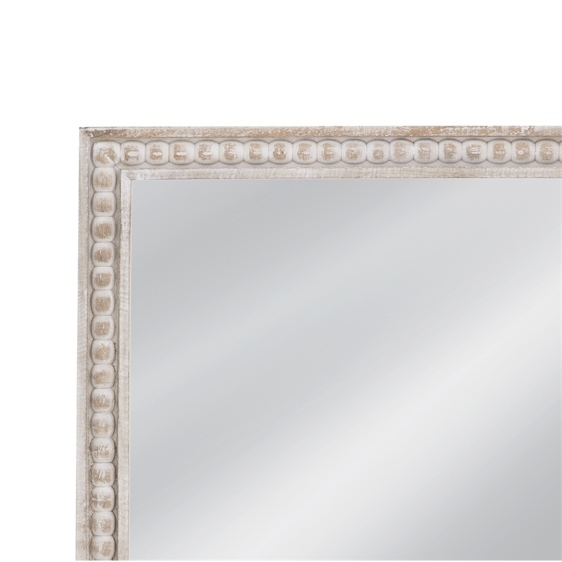 Cappi Wall Mirror in White Wash