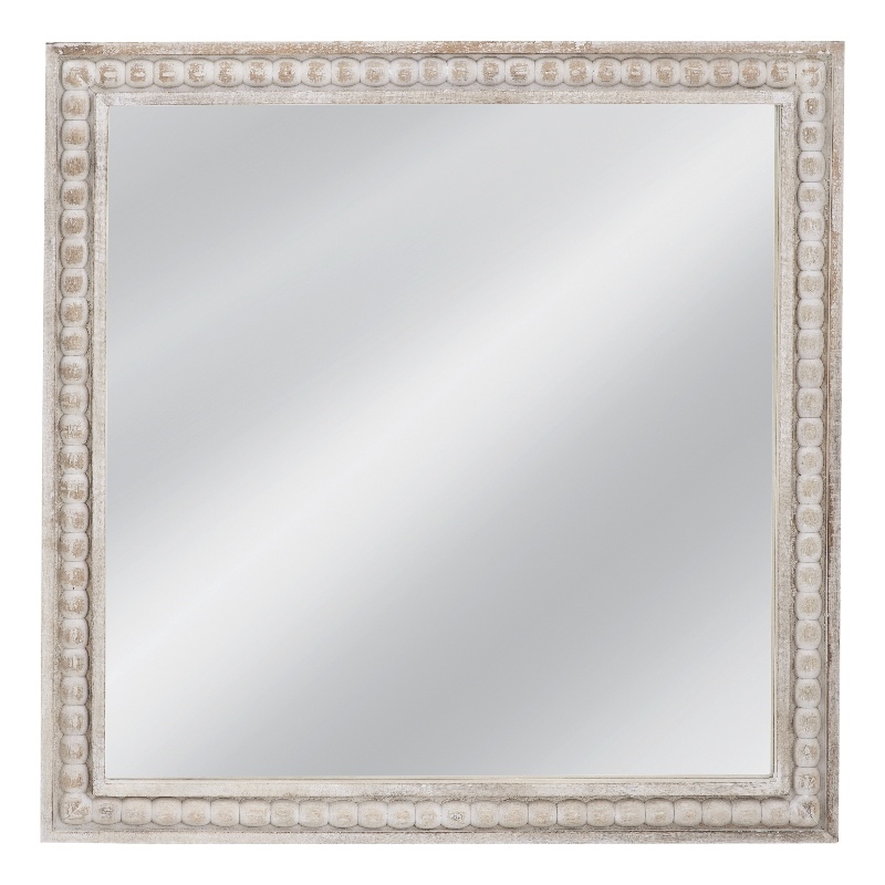 Cappi Wall Mirror in White Wash