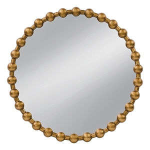 Violette Wall Mirror - Gold Leaf