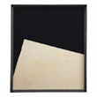 Black White Optical I Framed Print Modern