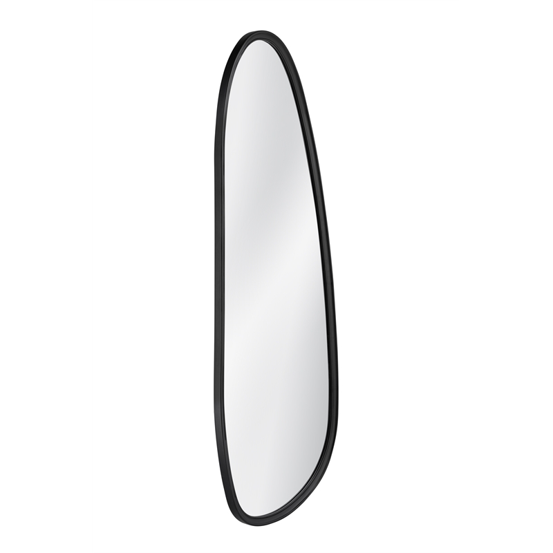 Mia Wall Mirror - Glossy Black