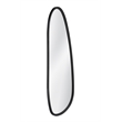 Mia Wall Mirror - Glossy Black
