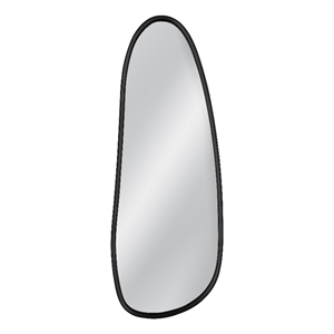 Mia Wall Mirror - Glossy Black