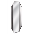 Gatsby Wall Mirror - Matte Black
