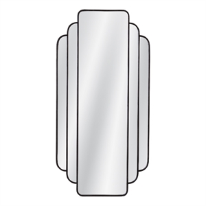 Gatsby Wall Mirror - Matte Black