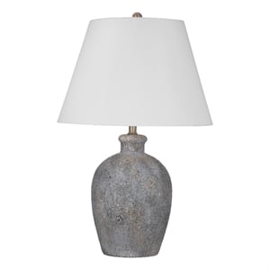 fremont table lamp - weathered gray